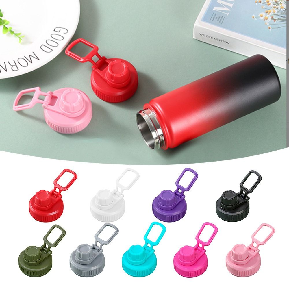 Sports Water Bottle Insulated - 교체 플라스틱 컵 뚜껑, 12oz-64oz 넓은