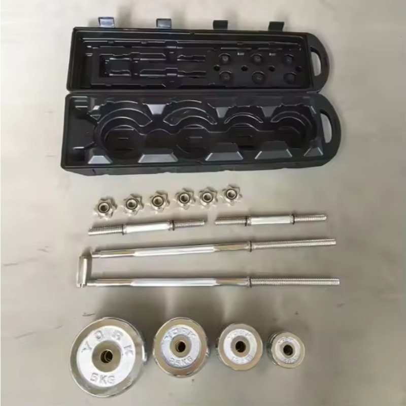 Dumbbell Set - 고품질 50kg 조절식 스틸 덤벨 세트