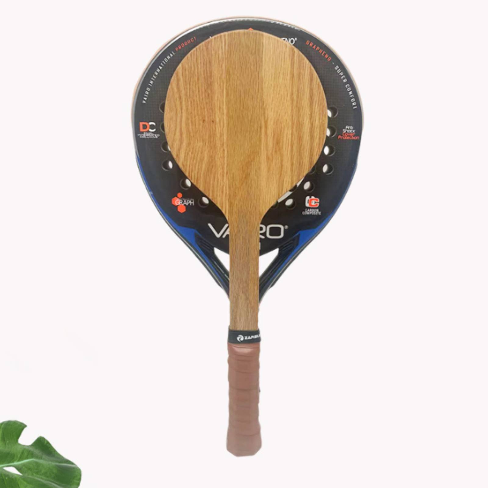 Tennis Racket - 우드 비치 테니스 라켓 해변 잔디밭