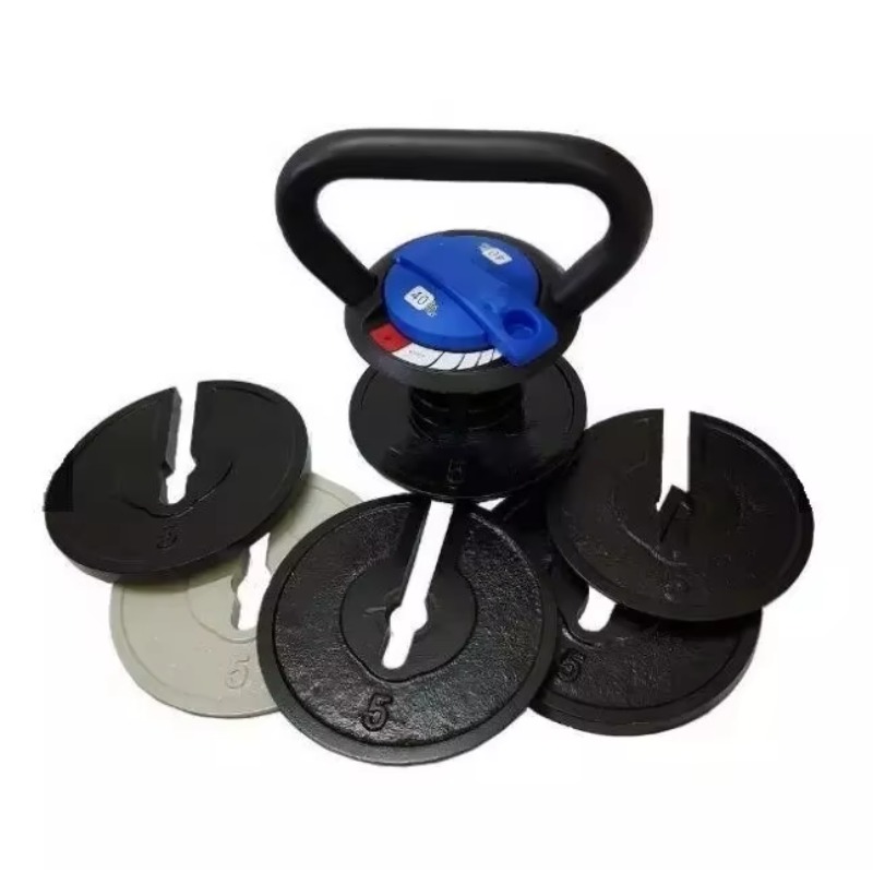 Dumbbell Set - 듀트리어 조절 가능한 원형 크롬 덤벨