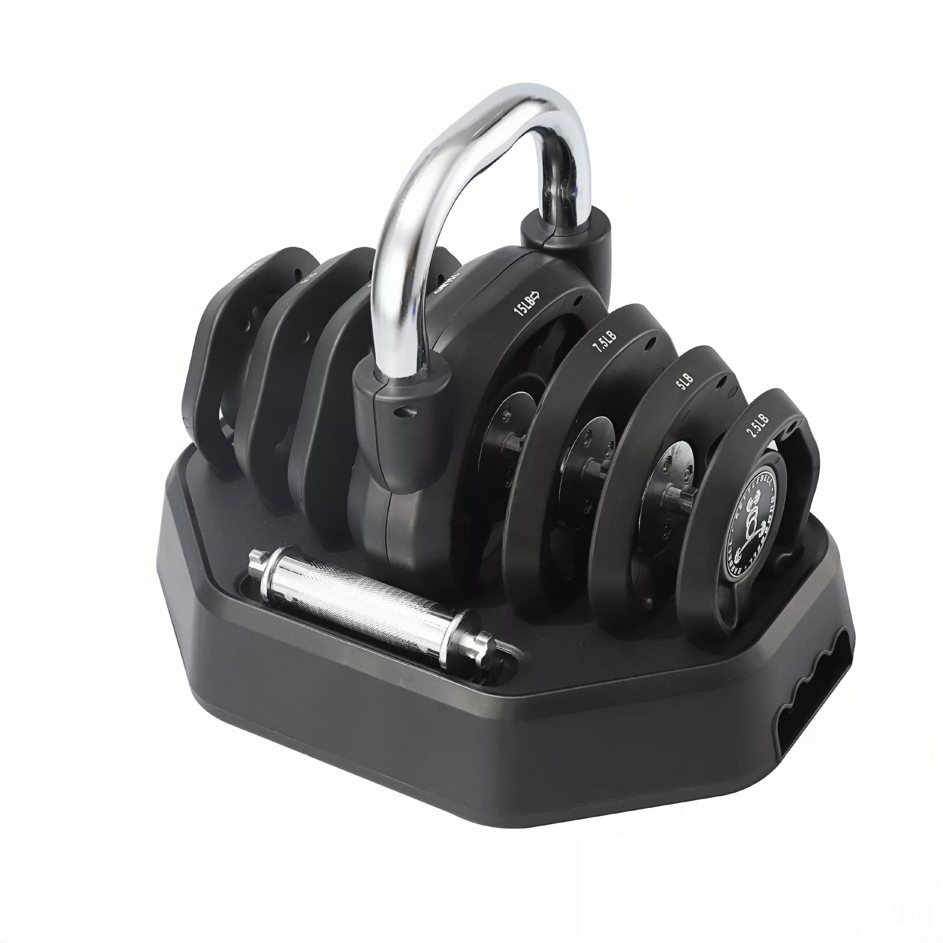Dumbbell Set - 맞춤형 3-in-1 조절식 덤벨 바벨 케틀벨