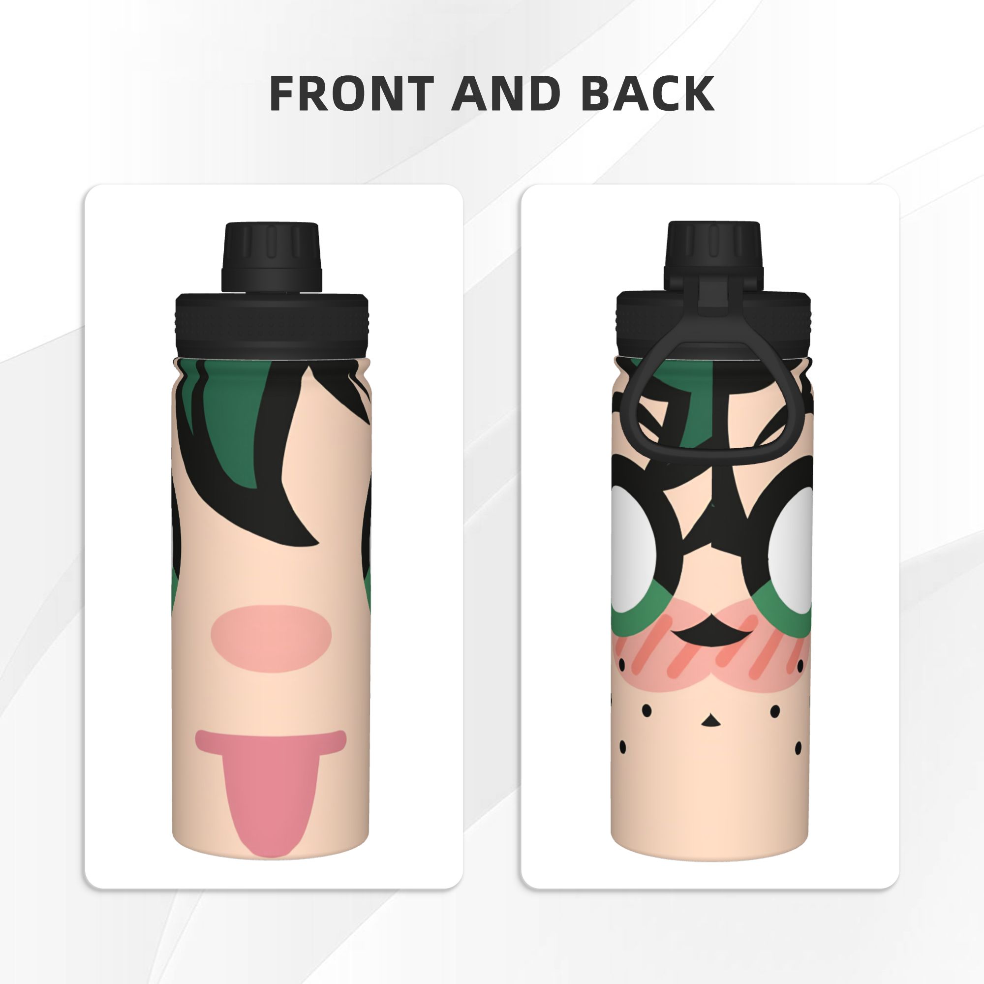 나의 H-히어로 아카데미아 애니메이션 18온스 스포츠용 - Sports Water Bottle Insulated 리뷰 및 가격