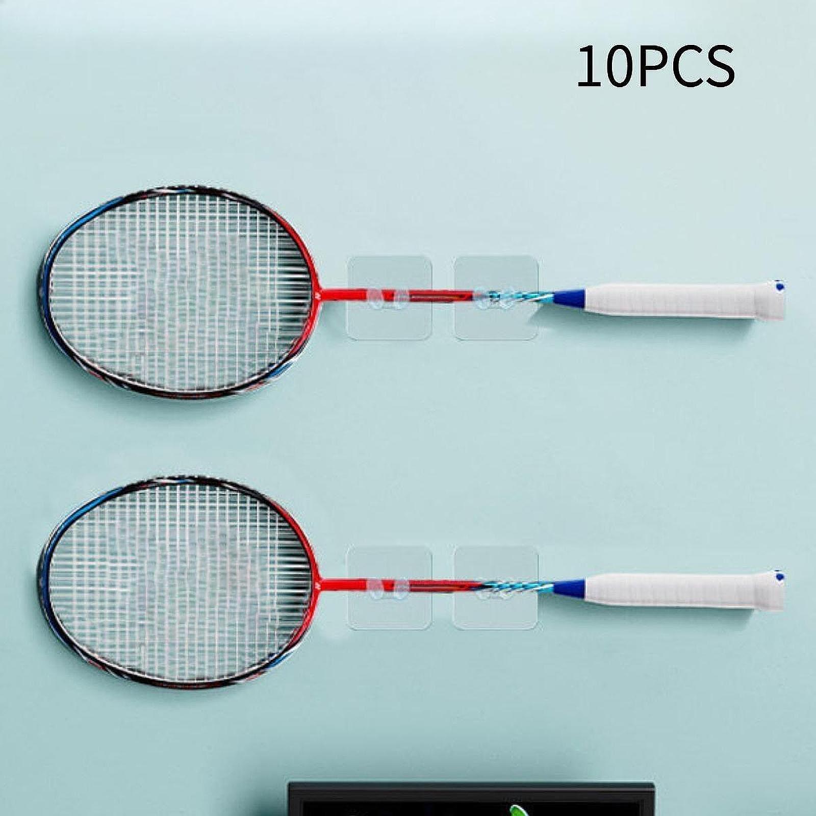 배드민턴 라켓 걸이 10개, 게임룸용 디스플레이 홀더  - Badminton Racket 리뷰 및 가격