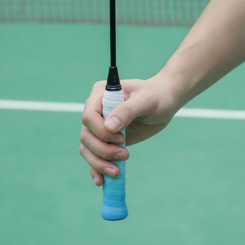그라디언트 컬러 땀 방지 테니스 라켓 그립 테이프 통기 - Badminton Racket 리뷰 및 가격