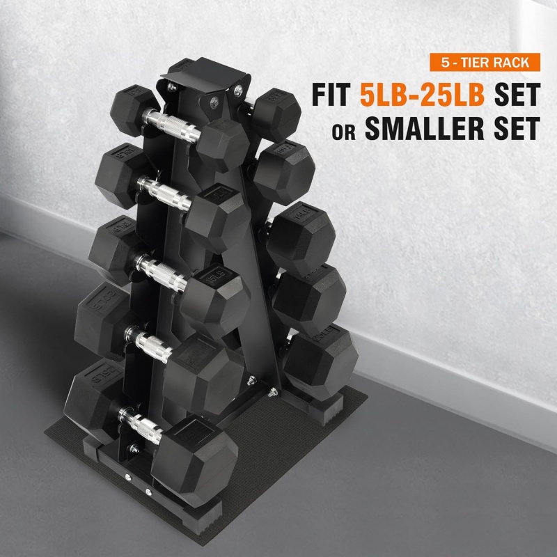 홈짐 운동 근력 강화 고무 코팅 헥사곤 덤벨 세트 보관 - Dumbbell Set 리뷰 및 가격