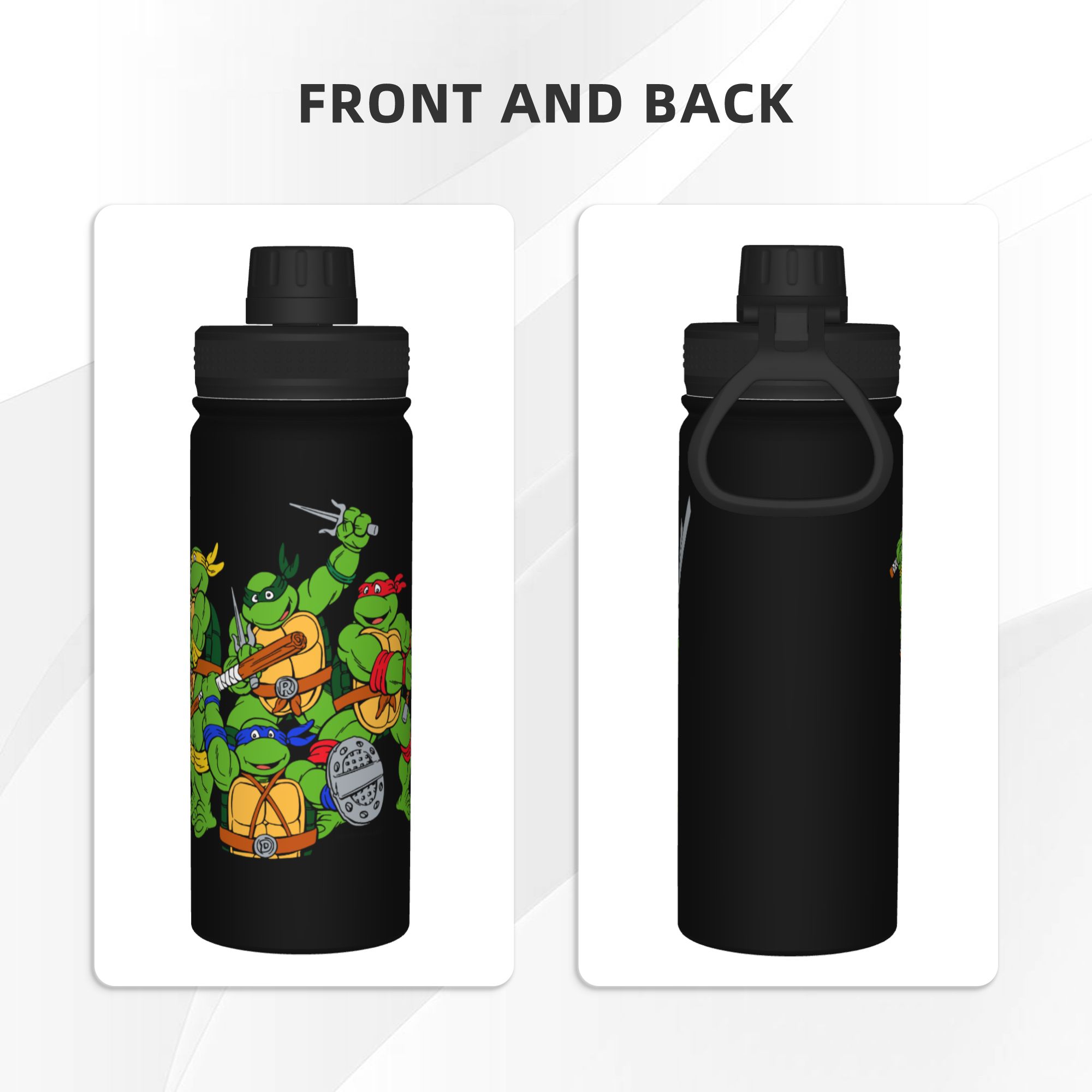 카툰 닌자 터틀 18온스 스포츠 보온 주전자 커피컵 스 - Sports Water Bottle Insulated 리뷰 및 가격