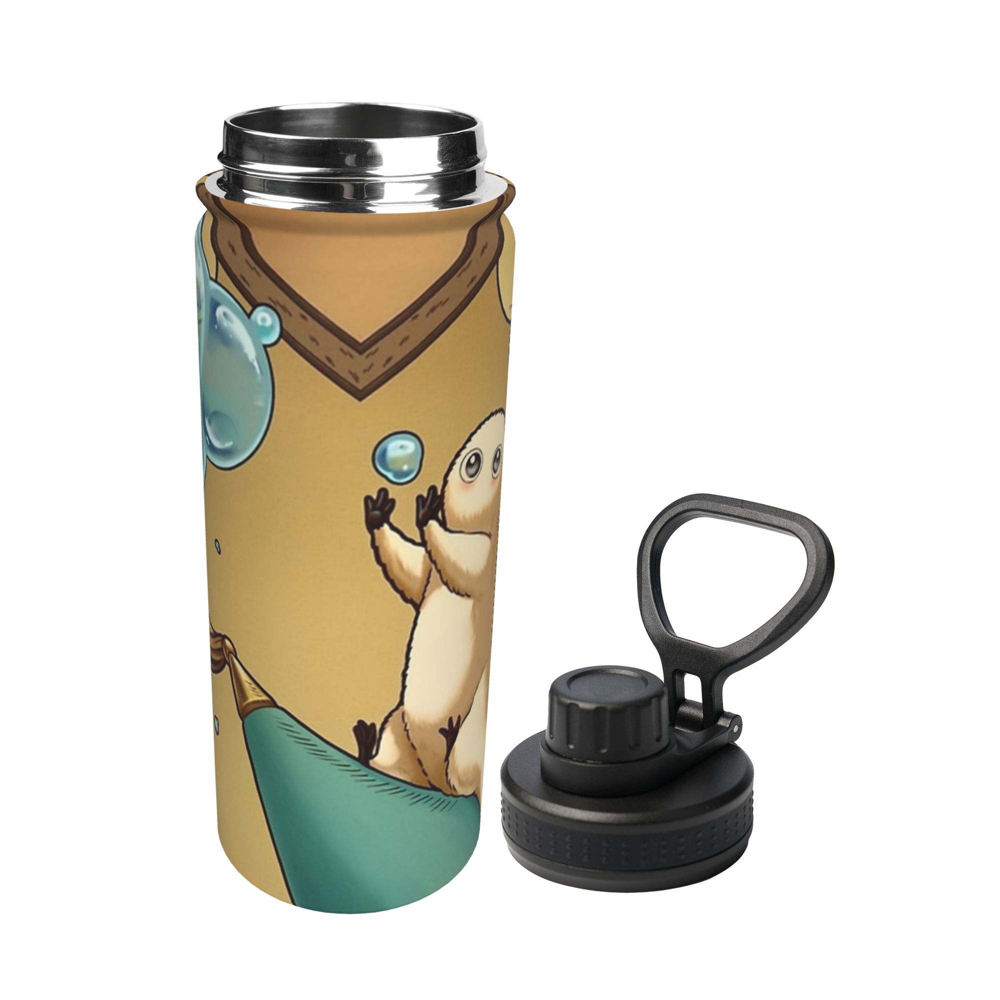브러쉬버디 마녀 모자 아틀리에 애니메이션 18온스 스포 - Sports Water Bottle Insulated 리뷰 및 가격