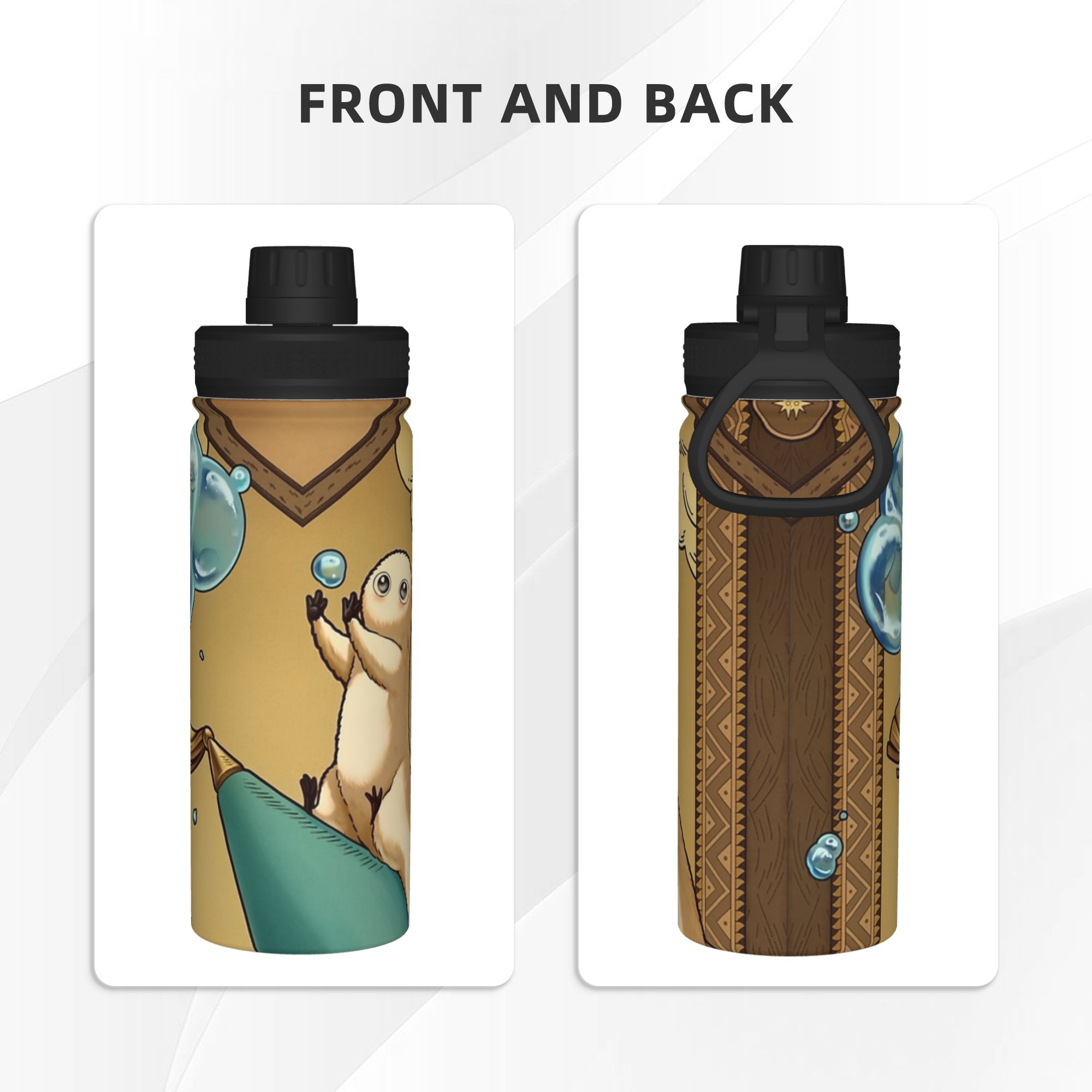 브러쉬버디 마녀 모자 아틀리에 애니메이션 18온스 스포 - Sports Water Bottle Insulated 리뷰 및 가격