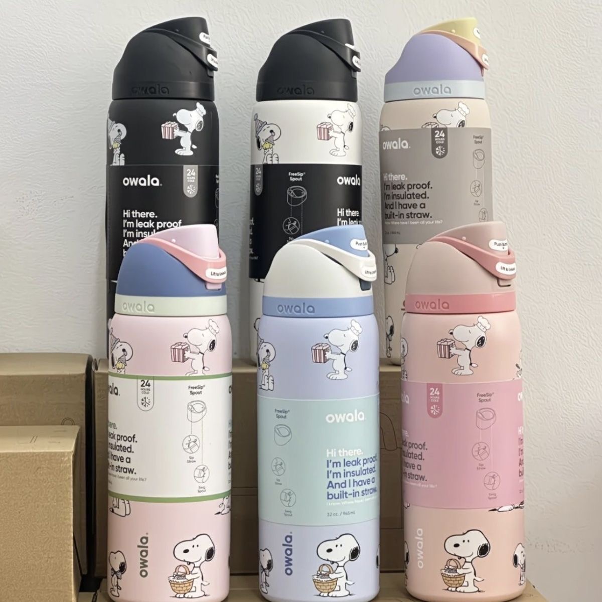 710ml 스누피 스타일 보온 컵, 304 스테인리스  - Sports Water Bottle Insulated 리뷰 및 가격