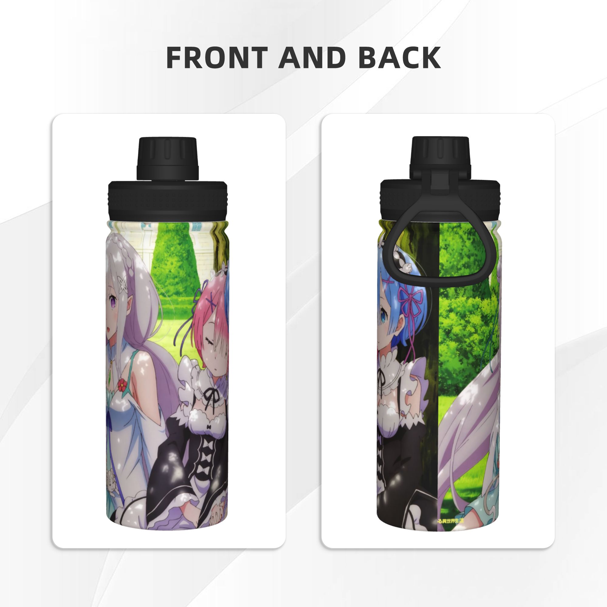 애니메이션 ‘Re:제로’ 18온스 스포츠용 보온 텀블러 - Sports Water Bottle Insulated 리뷰 및 가격